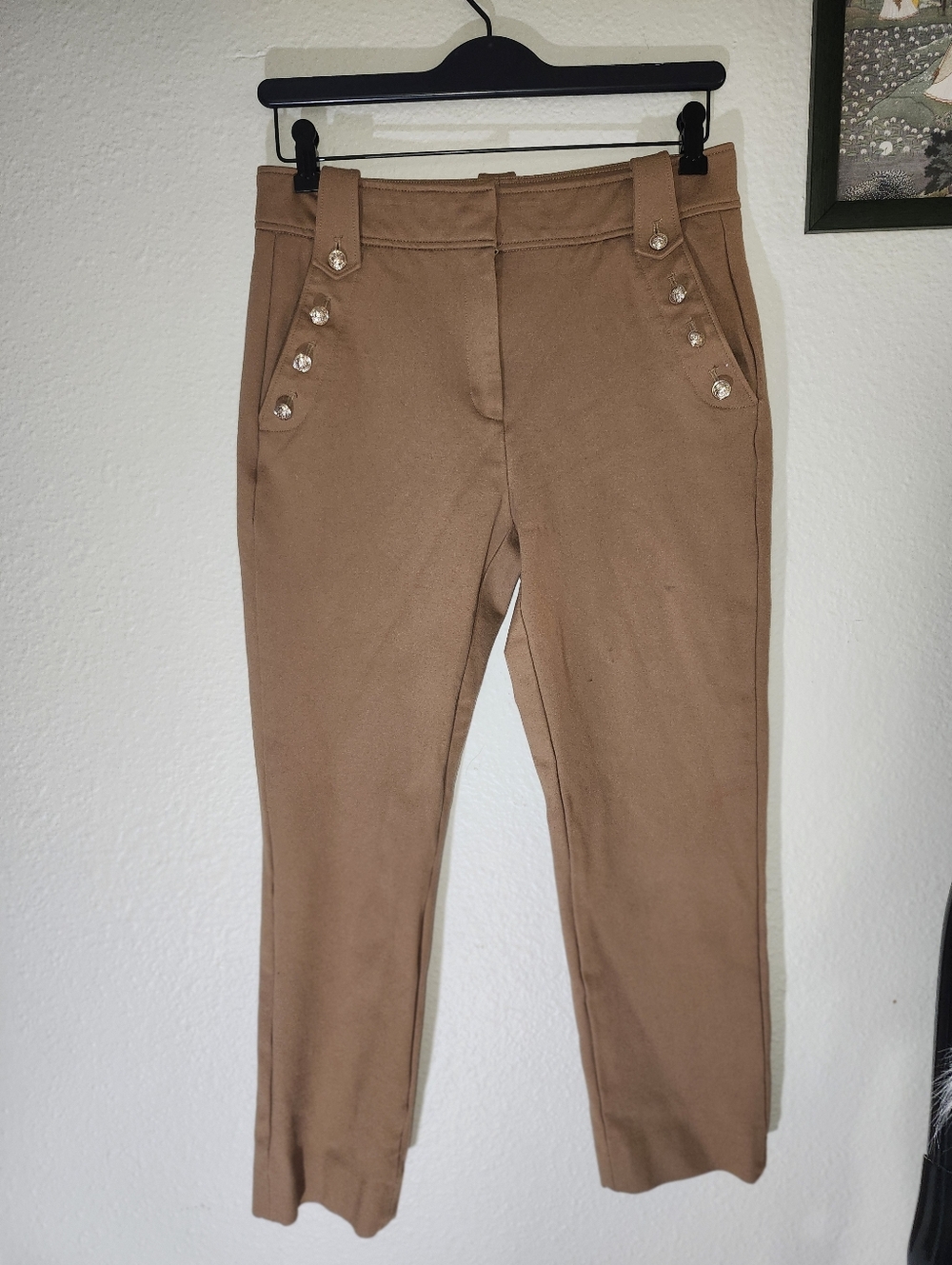 Quince Ultra Stretch Ponte Straightleg Mariner Pants Size M